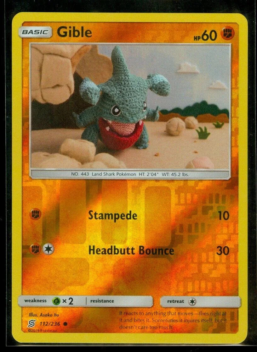 Gible #112 — Sintonia Mentale (Reverse Holo)