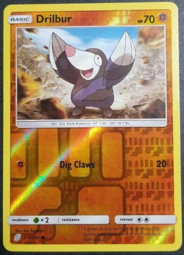 Drilbur #118 — Sintonia Mental (Reverse Holo)
