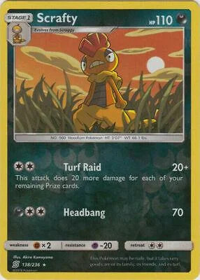 Scrafty #138 — Sintonia Mentale (Reverse Holo)