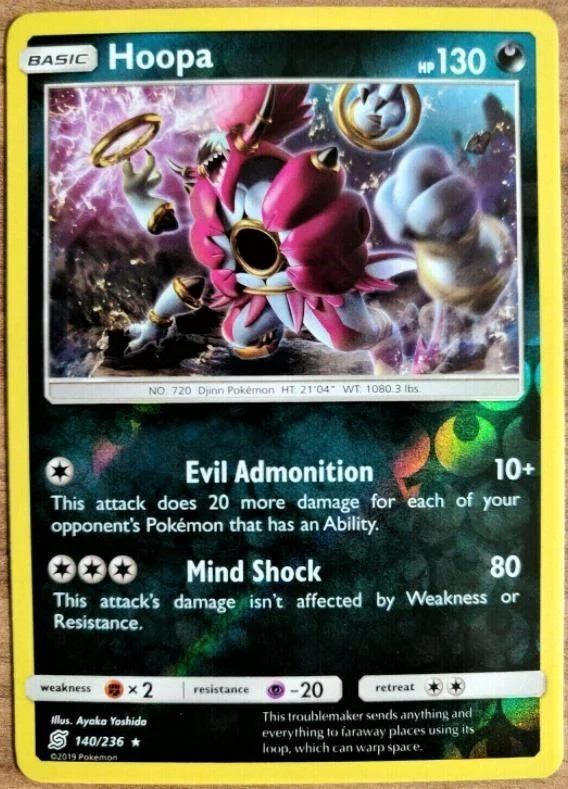 Hoopa #140 — Sintonia Mental (Reverse Holo)