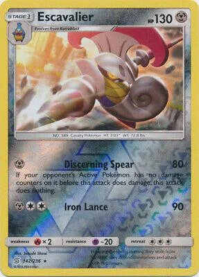 Escavalier #142 — Sintonia Mental (Reverse Holo)