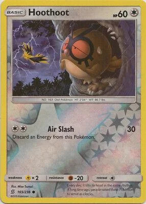 Hoothoot #165 — Mentes Unidas (Reverse Holo)