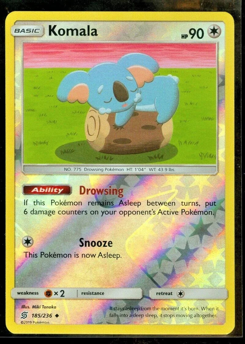 Komala #185 — Sintonia Mentale (Reverse Holo)