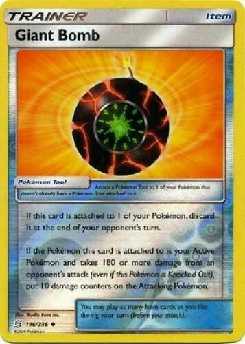 Bomba Gigante #196 — Sintonia Mental (Reverse Holo)