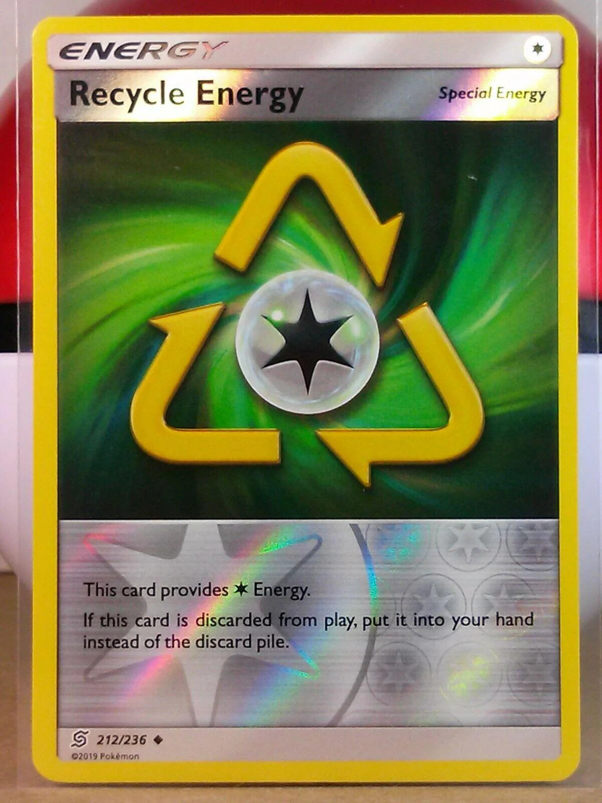 Energía Reciclaje #212 — Mentes Unidas (Reverse Holo)