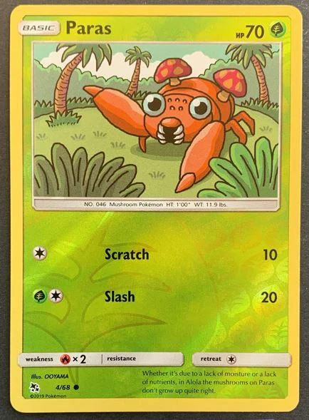 Paras #4 — Destino Sfuggente (Reverse Holo)