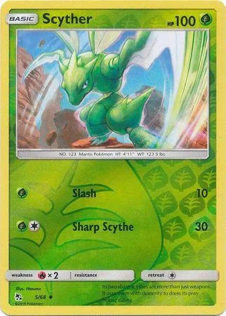 Scyther #5 — Destino Sfuggente (Reverse Holo)