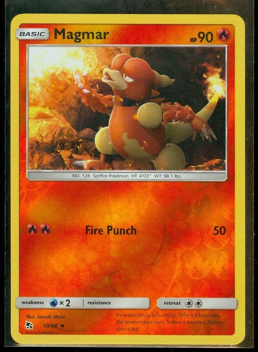 Magmar #10 — Verborgenes Schicksal (Reverse Holo)