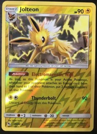 Jolteon #23 — Destino Sfuggente (Reverse Holo)