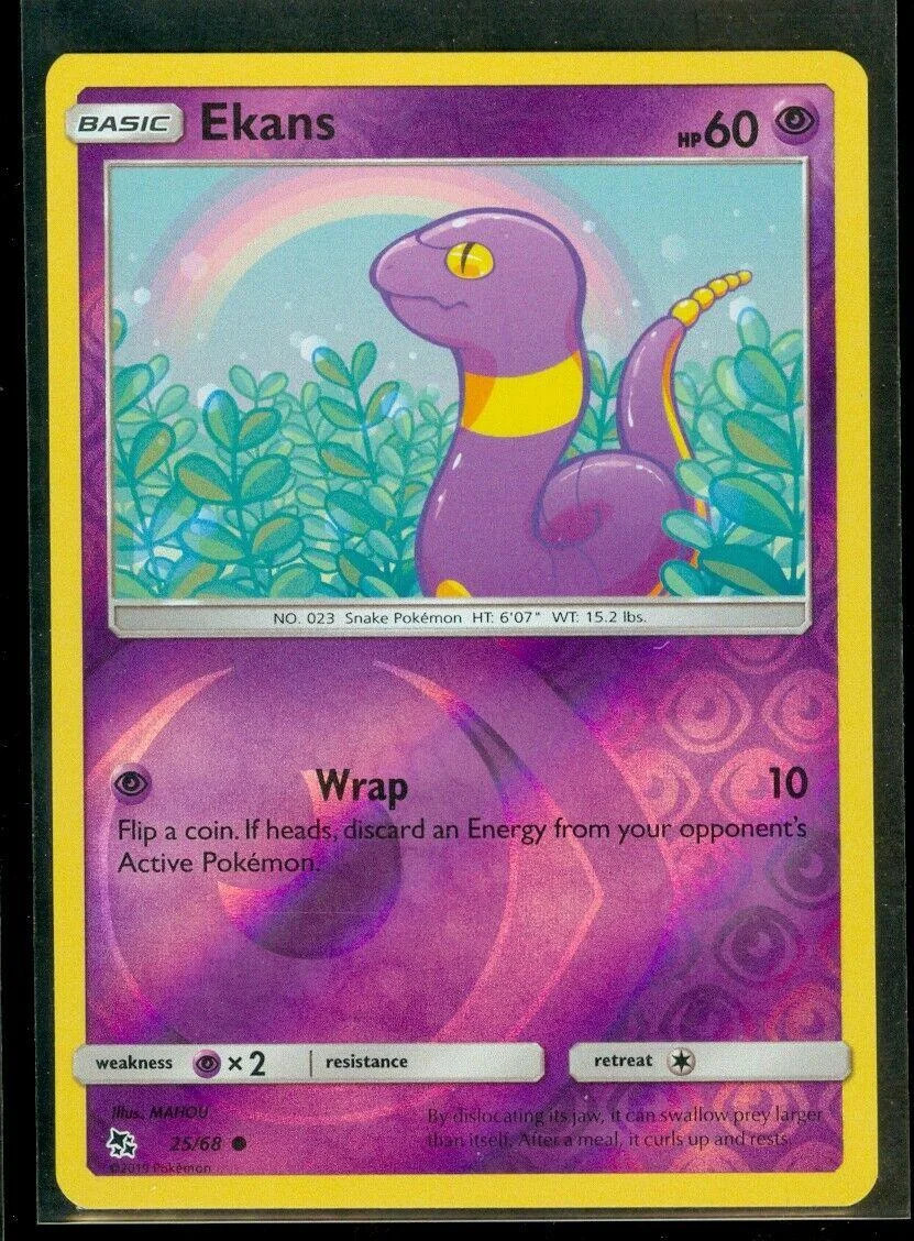 Ekans #25 — Destinos Ocultos (Reverse Holo)