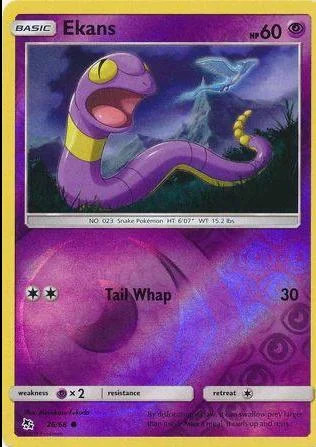 Ekans #26 — Destinos Ocultos (Reverse Holo)
