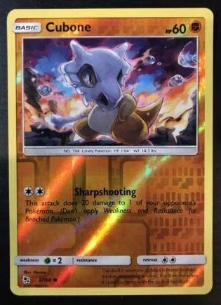 Cubone #37 — Destino Sfuggente (Reverse Holo)