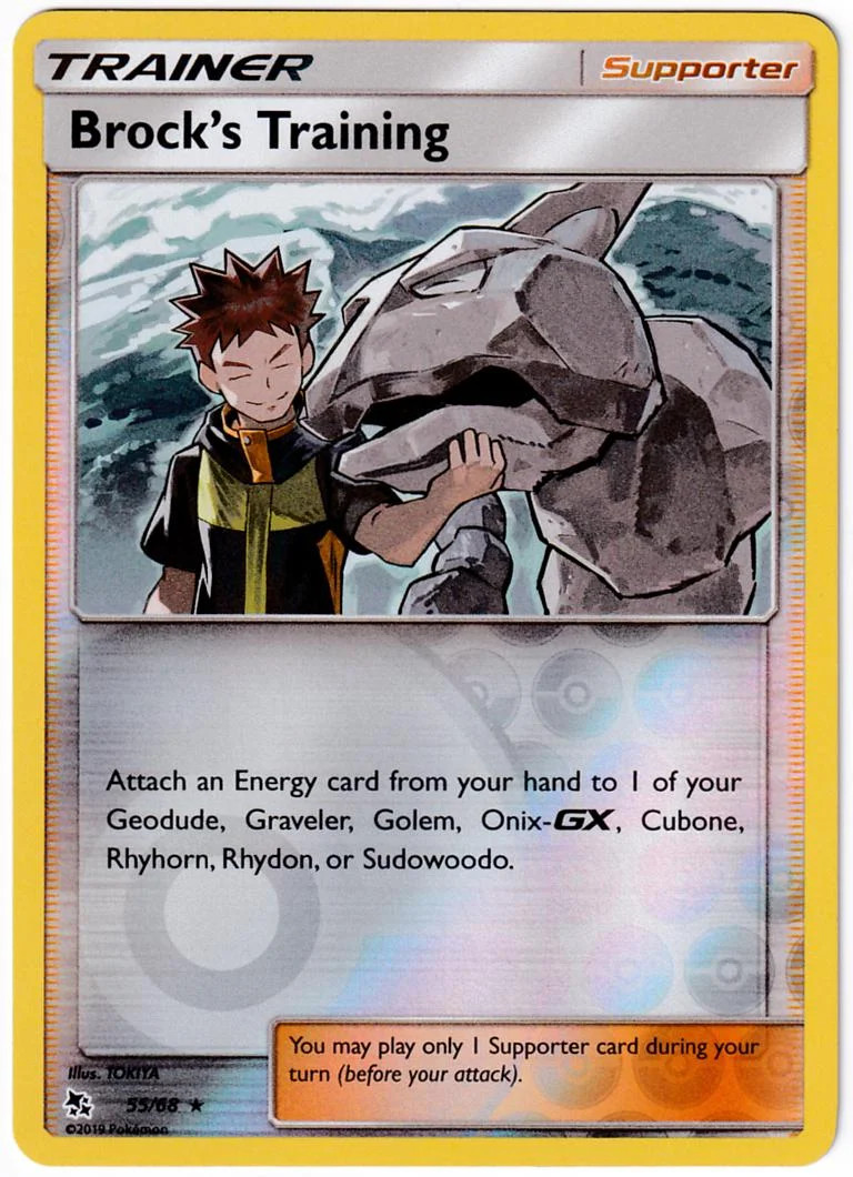 Brock's Training #55 — Destino Sfuggente (Reverse Holo)