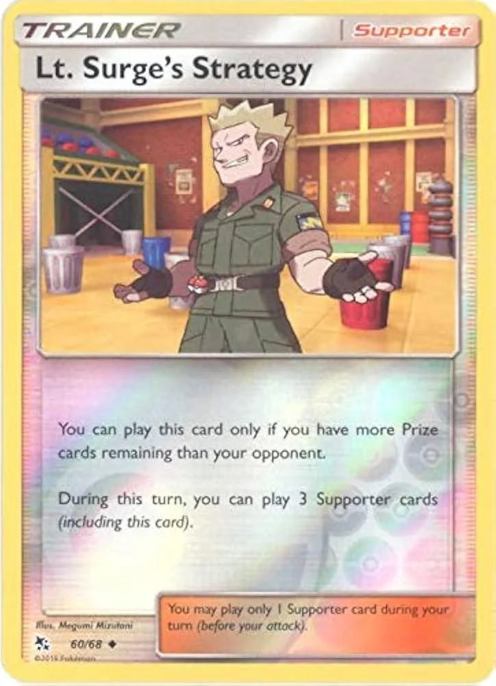 Lt. Surge's Strategy #60 — Destinos Ocultos (Reverse Holo)