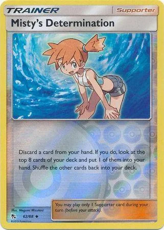 Misty's Determination #62 — Destinos Ocultos (Reverse Holo)