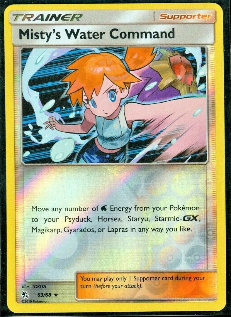 Misty's Water Command #63 — Destino Sfuggente (Reverse Holo)