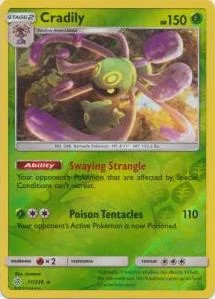 Cradily #11 — Eclipse Cósmico (Reverse Holo)