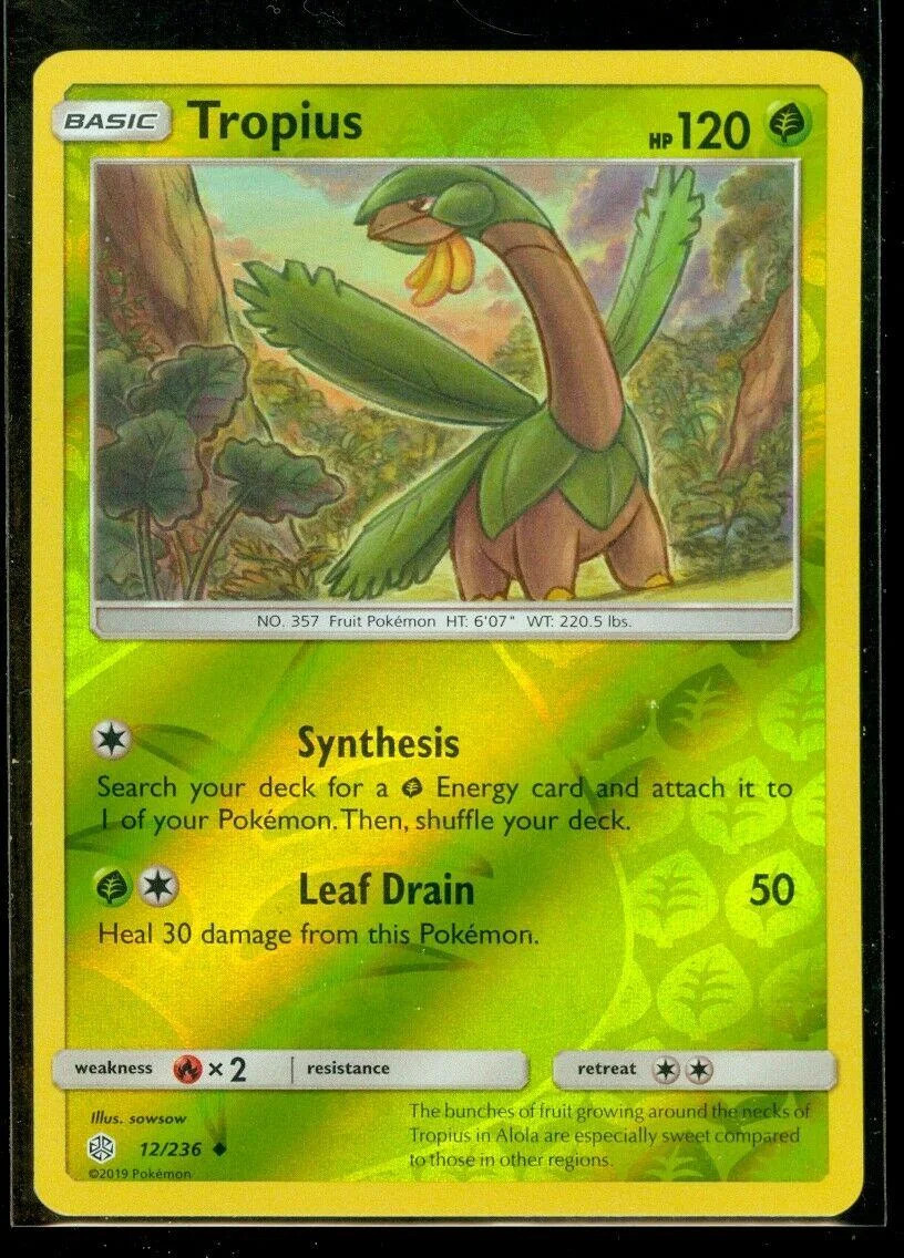Tropius #12 — Welten im Wandel (Reverse Holo)