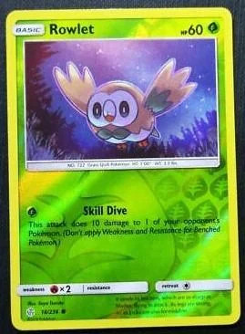 Rowlet #18 — Eclipse Cósmico (Reverse Holo)