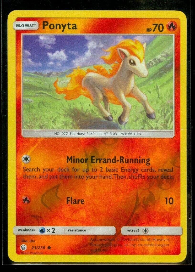Ponyta #23 — Eclipse Cósmico (Reverse Holo)