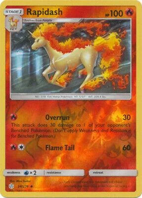 Rapidash #24 — Eclipse Cósmico (Reverse Holo)