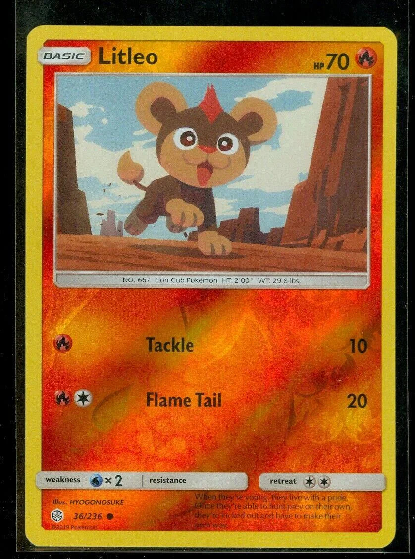 Litleo #36 — Eclipse Cósmico (Reverse Holo)