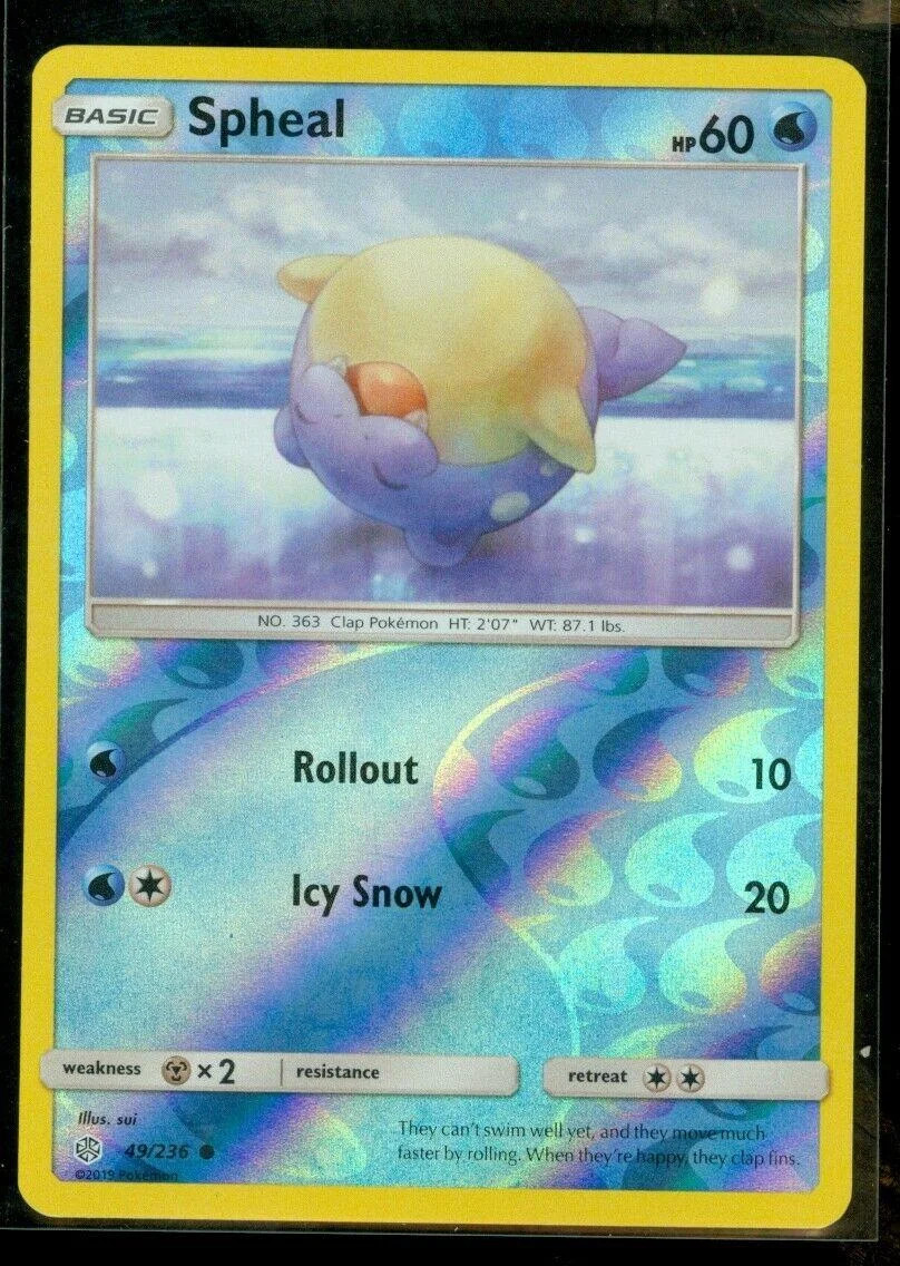 Spheal #49 — Eclissi Cosmica (Reverse Holo)