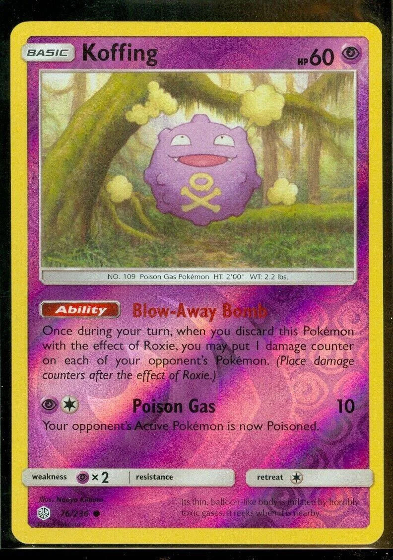 Koffing #76 — Eclipse Cósmico (Reverse Holo)