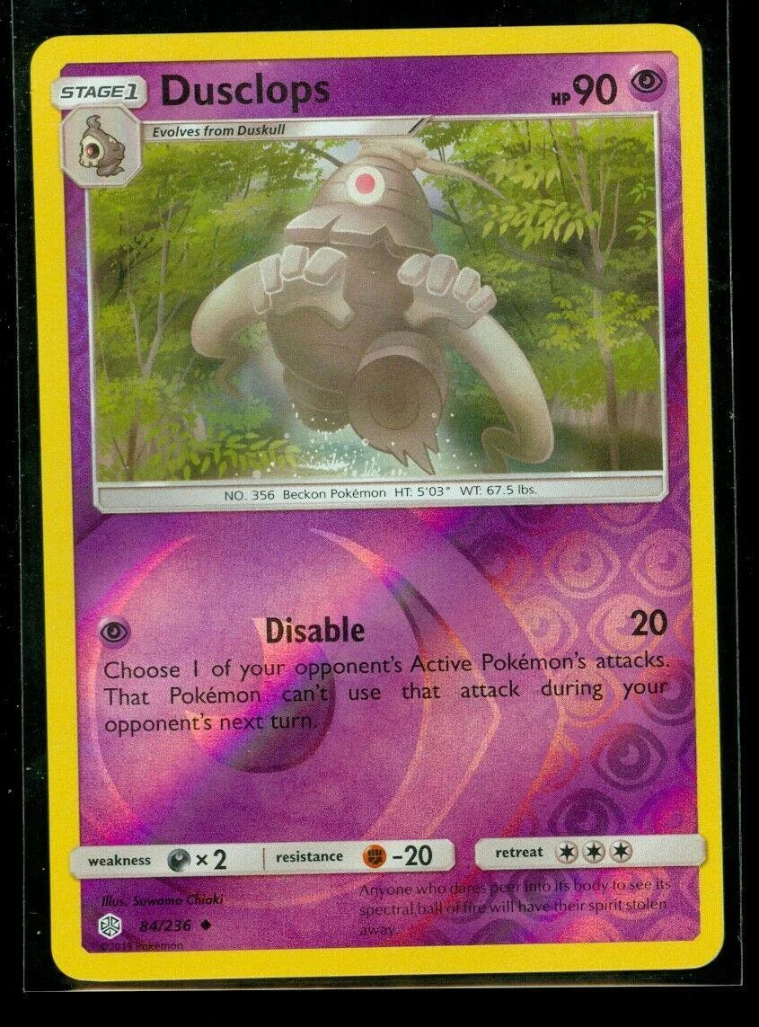 Dusclops #84 — Eclipse Cósmico (Reverse Holo)