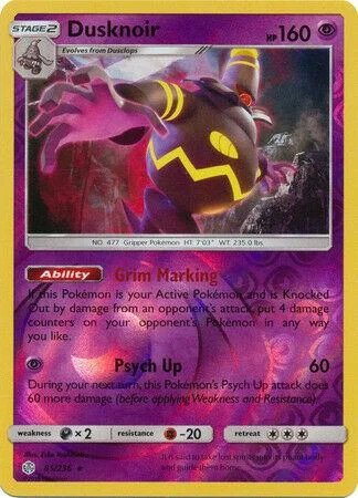 Dusknoir #85 — Eclissi Cosmica (Reverse Holo)