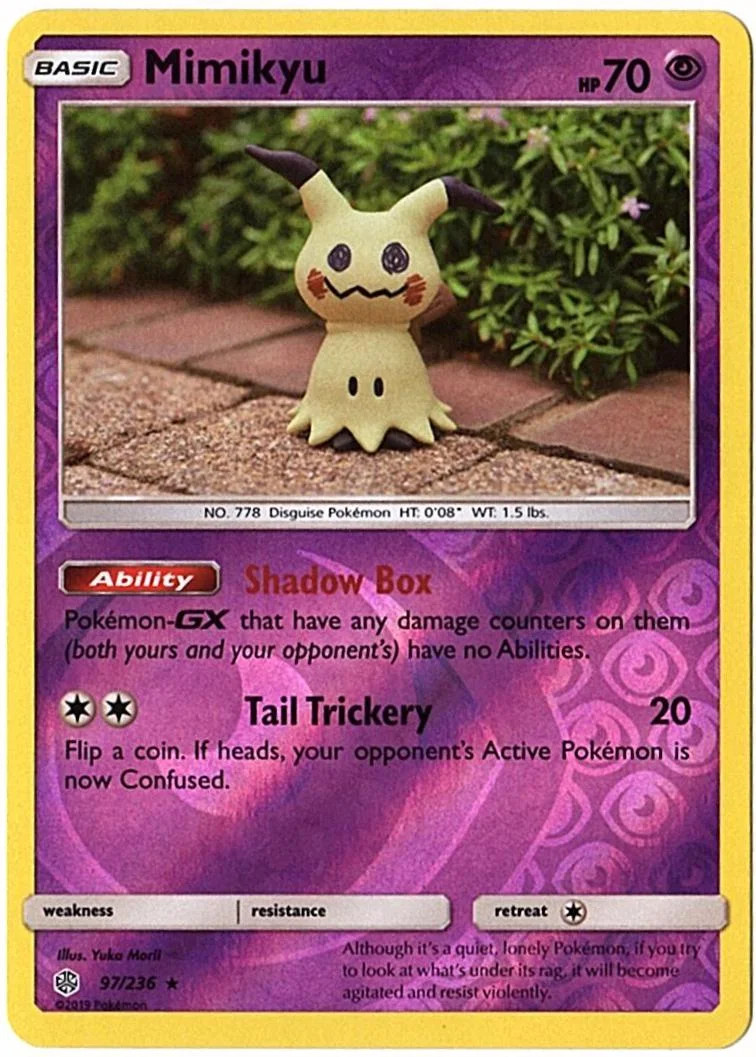 Mimikyu #97 — Cosmic Eclipse (Reverse Holo)