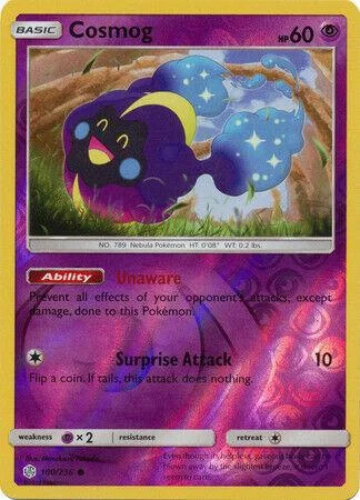 Cosmog #100 — Eclipse Cósmico (Reverse Holo)