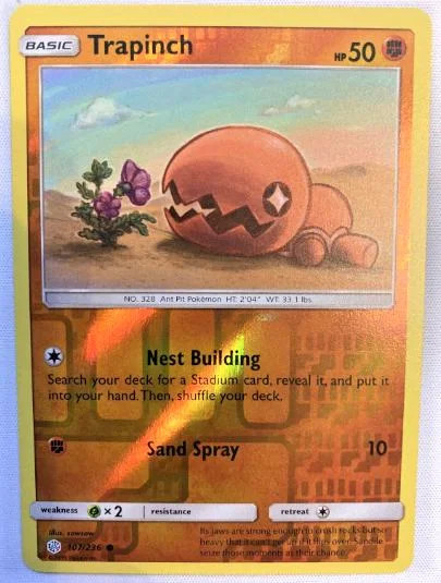 Trapinch #107 — Eclipse Cósmico (Reverse Holo)