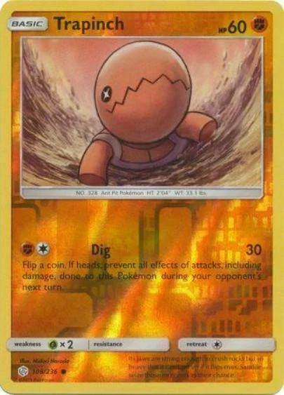 Trapinch #108 — Eclipse Cósmico (Reverse Holo)