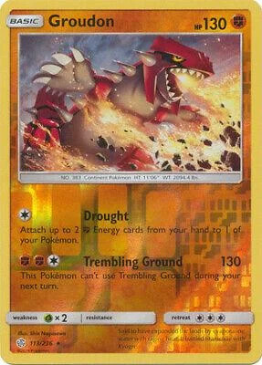 Groudon #113 — Eclipse Cósmico (Reverse Holo)