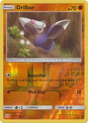 Drilbur #114 — Eclipse Cósmico (Reverse Holo)