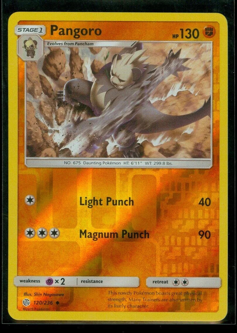 Pangoro #120 — Eclipse Cósmico (Reverse Holo)
