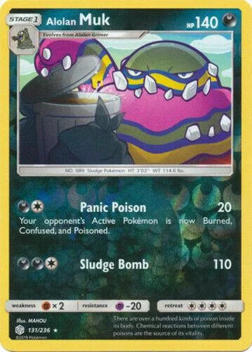 Alola-Sleimok #131 — Welten im Wandel (Reverse Holo)