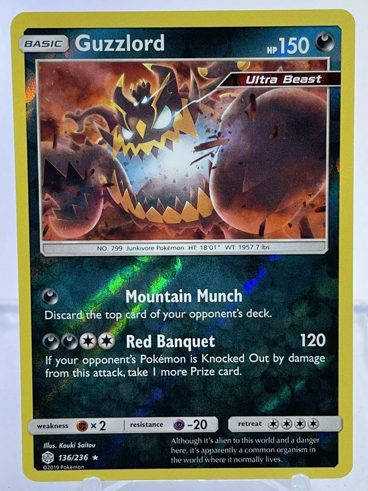 Guzzlord #136 — Eclipse Cósmico (Reverse Holo)