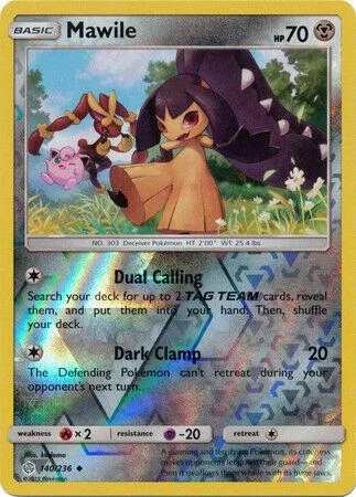 Mawile #140 — Eclipse Cósmico (Reverse Holo)