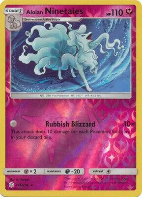 Ninetales de Alola #145 — Eclipse Cósmico (Reverse Holo)