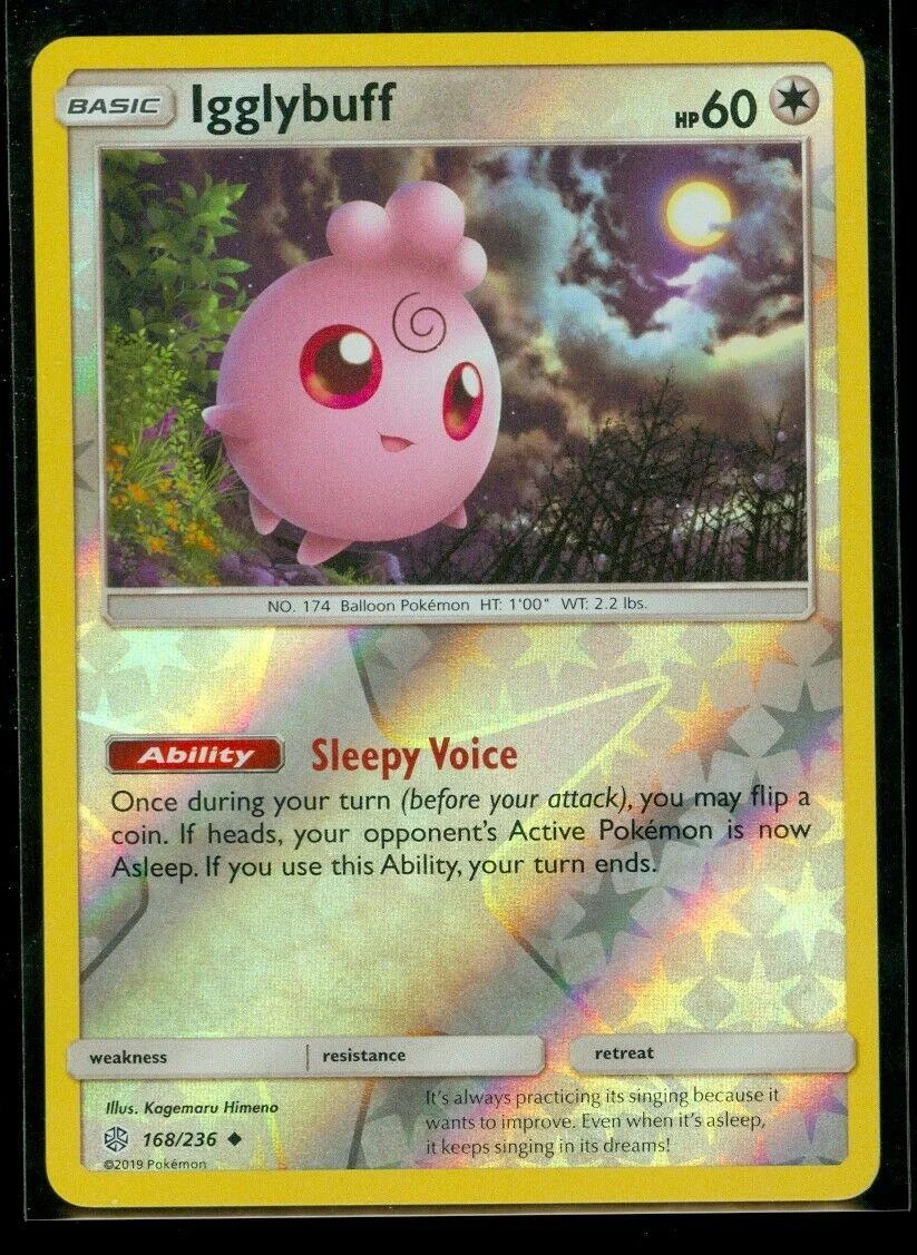 Igglybuff #168 — Eclipse Cósmico (Reverse Holo)