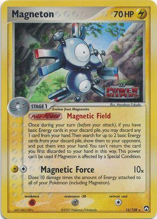 Magneton #16 — EX Power Keepers (Reverse Holo)