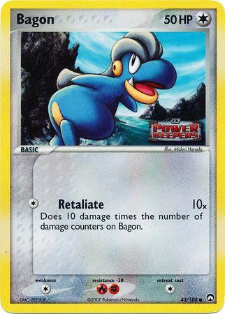 Bagon #43 — EX Power Keepers (Reverse Holo)