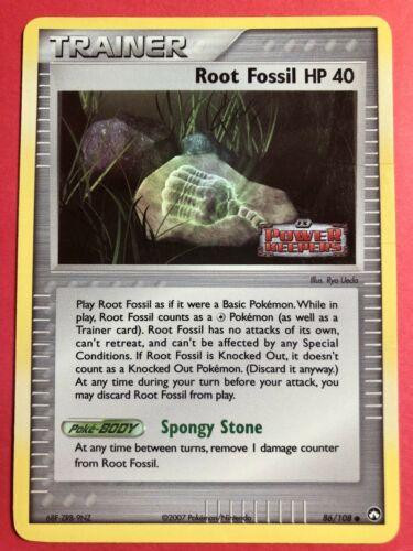 Root Fossil #86 — EX Power Keepers (Reverse Holo)