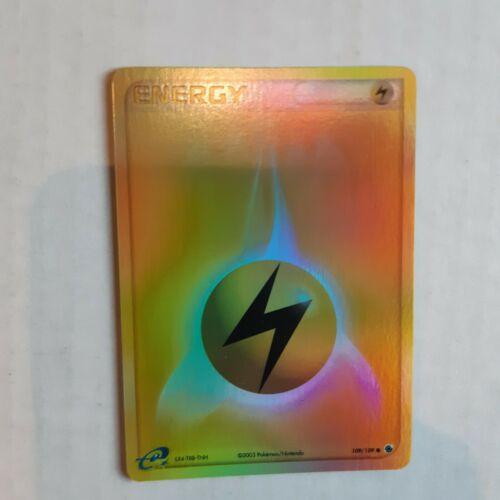 Lightning Energy #109 — EX Ruby & Sapphire (Reverse Holo)