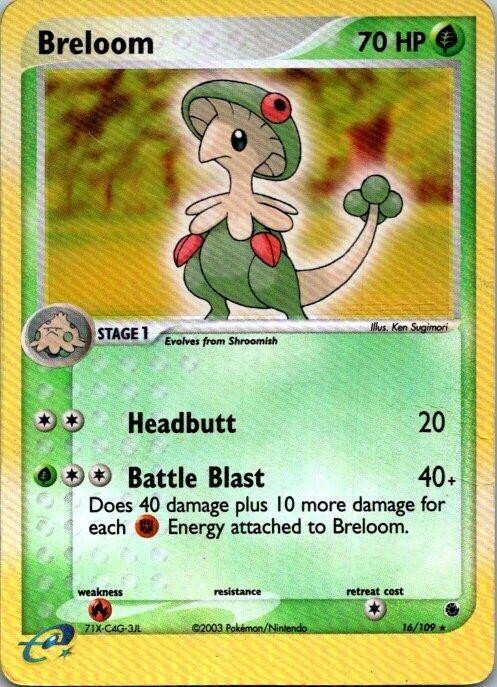 Breloom #16 — EX Ruby & Sapphire (Reverse Holo)