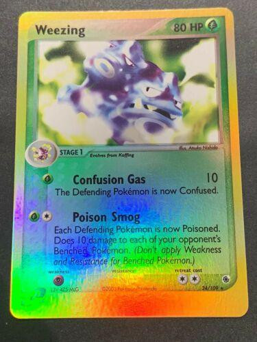 Weezing #24 — EX Ruby & Sapphire (Reverse Holo)