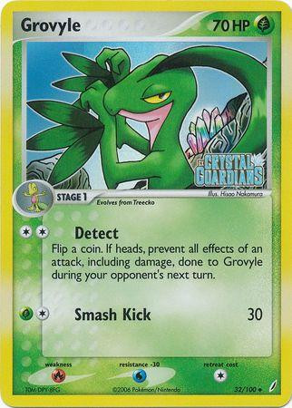 Grovyle #32 — EX Ruby & Sapphire (Reverse Holo)