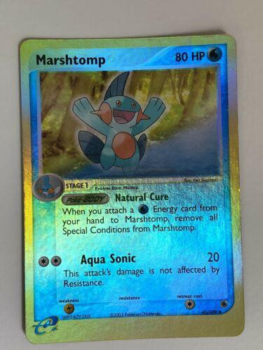 Marshtomp #41 — EX Ruby & Sapphire (Reverse Holo)